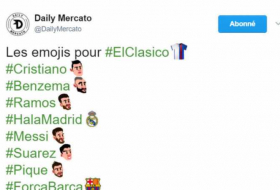 Twitter crée des emojis pour le classico