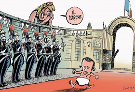 Emmanuel Macron président - CARICATURE