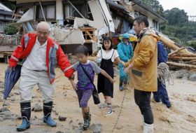15 disparus après des pluies diluviennes au Japon