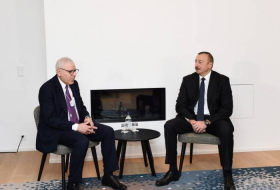 Ilham Aliyev a rencontré Rubenstein à Davos