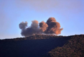 L’armée turque bombarde les repaires des terroristes à Afrin par voies aérienne et terrestre