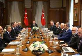 Turquie: Erdogan préside une réunion d'Évaluation de la Sécurité