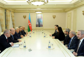 La ministre turque Jülide Sarieroglu reçue par le président du parlement azerbaïdjanais