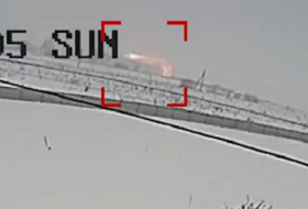 Le crash du vol 6W703 près de Moscou filmé par une caméra de surveillance