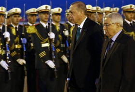 Arrivée du président turc, Recep Tayyip Erdogan, à Alger