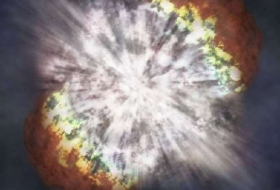 Explosion cosmique il y a 10,5 milliards d'années