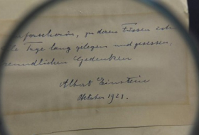 Une lettre d'Einstein vendue plus de 83 000 euros à Jérusalem