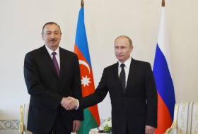 Ilham Aliyev a félicité Poutine à l’occasion de son victoire