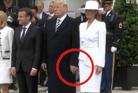 Melania Trump a encore refusé la main de Donald - VIDEO