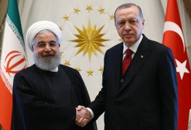 Erdogan aborde la situation de la Syrie avec son homologue iranien