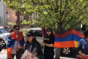 Protestation devant l'ambassade d'Arménie aux États-Unis - VIDEO