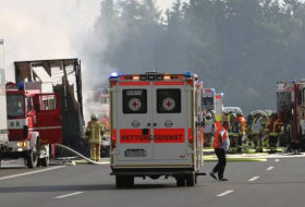 Un mort et 30 blessés dans un accident de car en Allemagne