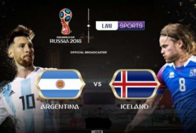 Mondial de Football 2018: un pic d'audience lors du match Islande-Argentine