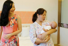 Massage, yoga: après l'accouchement, le réconfort pour les mamans chinoises