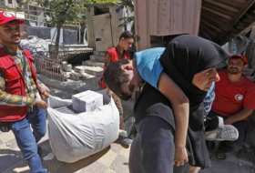 Syrie: livraison d'une aide française dans la Ghouta orientale