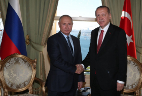 Poutine et Erdogan s'entretiennent à Istanbul avant le sommet sur la Syrie - Images