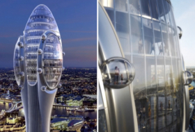 La ville de Londres va accueillir une immense tour mouvante de 305 mètres en forme de tulipe