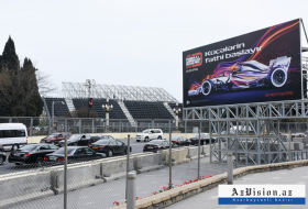   Formule 1:  Bakou se prépare pour le Grand Prix d’Azerbaïdjan -  PHOTOS  