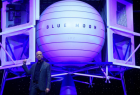  Jeff Bezos dévoile un projet d'alunisseur pour retourner sur la Lune d'ici 2024 