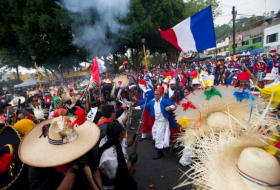 Les Mexicains rejouent leur célèbre victoire sur la France, appelée Cinco de Mayo -   NO COMMENT  