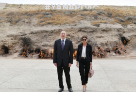  Ilham Aliyev participe à l’inauguration de la Réserve historico-culturelle « Yanardag » 