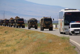 «La fraternité inébranlable 2019»:  Des militaires turcs arrivent au Nakhitchevan pour participer aux exercices 
