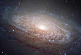 La NASA publie une rare image d’une galaxie en forme d’ovni