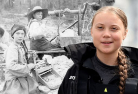 Voyage dans le temps? La photo d’un sosie de Greta Thunberg prise il y a 120 ans amuse le Net