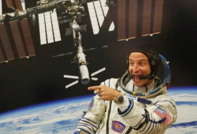   Retour sur Terre de l'équipage de l'ISS  