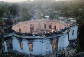 Incendie en Haïti d'une église classée au patrimoine de l'Unesco