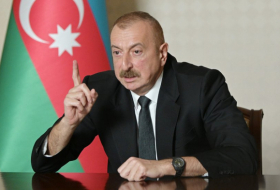   Président Ilham Aliyev:  J'ai dit au président français que sa déclaration était fausse 