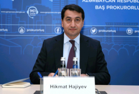     Hikmet Hadjiyev:   Le peuple azerbaïdjanais apprécie le soutien de la Turquie   