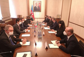  Le MAE azerbaïdjanais rencontre des députés italiens 