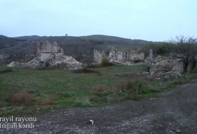   Le ministère azerbaïdjanais de la Défense diffuse   une vidéo   du village libéré de Chikhaliagaly   
