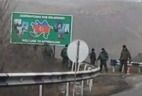   Les gardes-frontières azerbaïdjanais ont installé un point de contrôle sur la route de Gafan  
