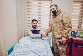  «YAŞAT» continue de prendre des mesures nécessaires pour des militaires blessés -  PHOTO  
