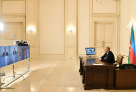  Une visioconférence s'est tenue entre le président Ilham Aliyev et les dirigeants de Signify  