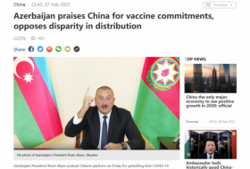   Des médias chinois parlent de la conférence de presse du président Ilham Aliyev  