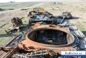  Des équipements militaires arméniens détruits à Fuzouli -  PHOTOS  