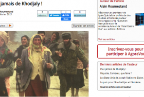  Le portail français «AgoraVox» a publié un article sur le génocide de Khodjaly  