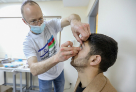   Des médecins israéliens ont apporté leur soutien à un autre vétéran azerbaïdjanais -   PHOTO    