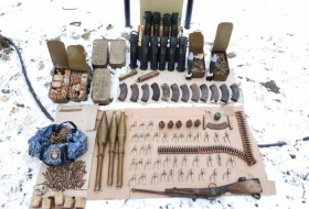 Des munitions abandonnées par l'armée arménienne retrouvées -   PHOTO  