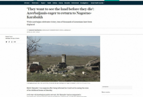  «The Telegraph» a publié un article sur le désir des PDI azerbaïdjanaises de retourner au Karabagh 