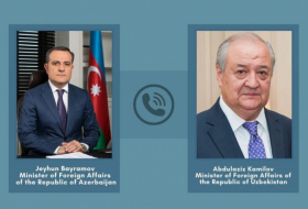   Le ministre des Affaires étrangères a eu une conversation téléphonique avec son homologue ouzbek  