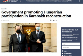   Ministre hongrois des AE: Nous soutenons l'intégrité territoriale de l'Azerbaïdjan  