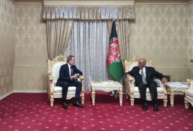  Djeyhoun Baïramov s’est entretenu avec le président d'Afghanistan 