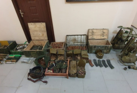  Des munitions abandonnées par l'armée arménienne retrouvées à Khodjavend 