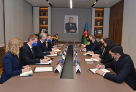  Le chef de la diplomatie azerbaïdjanaise s'entretient avec le représentant spécial de l'UE pour le Caucase du Sud 