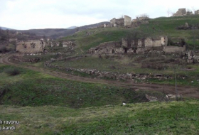   Le ministère de la Défense diffuse une   vidéo   du village de Tarovlou de Goubadly  
