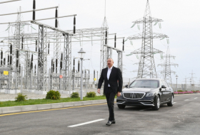  Inauguration des sous-stations électriques «Hovsan» et «Machtagha» en présence du président Ilham Aliyev -  PHOTOS  
